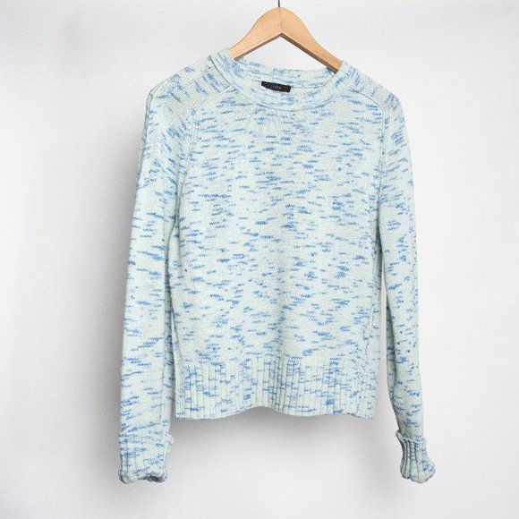 JCREW Light Blue Speckled Sweater  - small - Picture 1 of 7